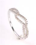 Brillantring, ca 0.21 ct.