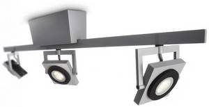 Philips Milano Firkantet 3 x 7,5w LED Spot