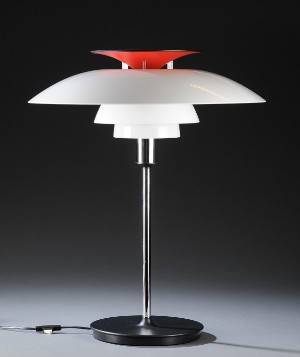 Poul Henningsen. PH 80 bordlampe