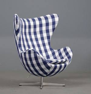 Arne Jacobsen, lænestol, model 3316, Ægget, Hästens