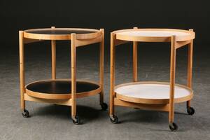 Hans Bølling. Par bakkeborde af bøgetræ 2