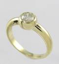 Solitaire ring ca. 0.51 ct.