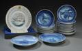 Samling juleplatter samt enkelte andre platter. 23