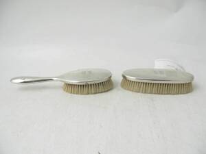 Borstar, 2 st. silver