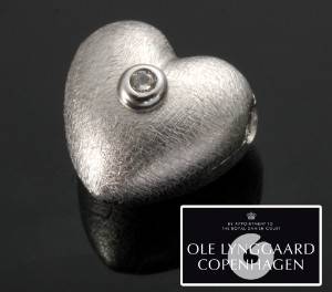 Ole Lynggaard. Hjertelås med Brillant 