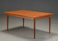 Dansk Møbelproducent. Spisebord af teak, med hollandsk udtræk