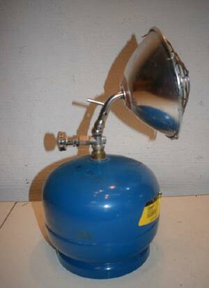 Gasolvärmare med tub A159