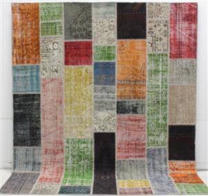 Carpet patchwork, handsydd