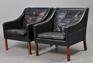 Børge Mogensen. Lænestol, model 2207.  2