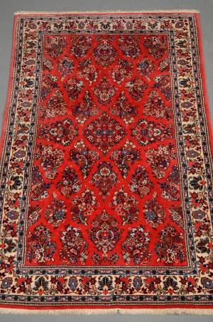 Håndknyttet Persisk Weraming 217x140 cm