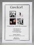 Fotogavekort til Kgs. Lyngby Fotostudio, værdi 3.000 kr.