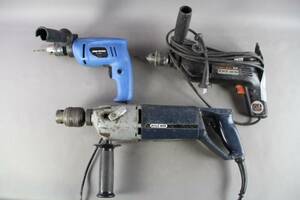 Slaggborrmaskiner 2 st och borrmaskin