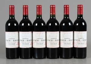 6 fl. Château Lynch Bages 1990 6
