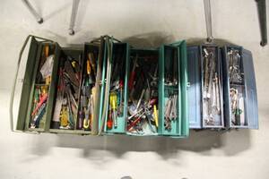 Verktygslådor 3 st med innehåll