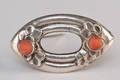 Tidlig Georg Jensen broche af sølv. 1904 - 1908 