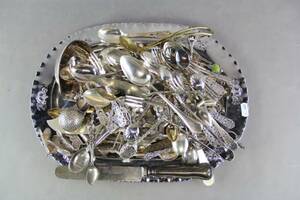 Blandade bestick i nysilver 