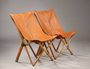 Ubekendt møbelproducent. Par foldestole 2