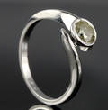 Solitaire ring ca. 0.58 ct.