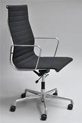 Charles Eames. Kontorstol, model EA-119, sort hopsak 