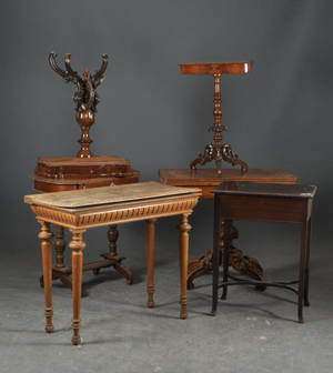 Sex bord, 1800-tal 6