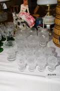 Vitvins- och snapsglas, Iittala, ca 21 st