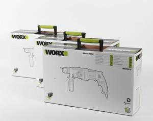 Tre Worx slagboremaskine. 3