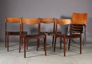 Skalstole samt spisestole 8