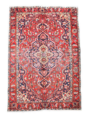 Persisk Bakhtiari tæppe, 308x206 cm.