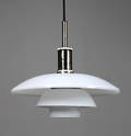 Poul Henningsen, taklampa PH 4½-4, opalglas 
