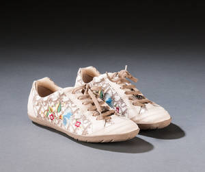 Christian Dior, sneakers med gummisål, str. 37