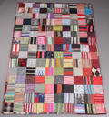 Modern art patchwork tæppe, 160x230 cm.