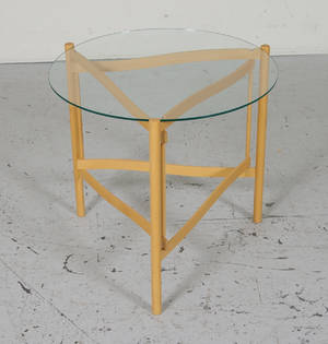 Hans Johansson. Soffbord Tema, glasskiva