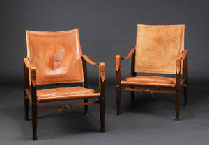 Kaare Klint. Par safaristole, bejdset asketræ 2