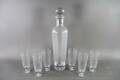 Karaff och glas 6 st