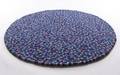Rug Balls Blue, tæppe af new zealandsk uld Ø 140 cm.