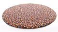 Rug Balls Multi, tæppe af new zealandsk uld Ø 140 cm.