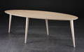 Snedkermester Lau Lauritsen. Ovalt spisebord  konferencebord, teak, 242 x 110 cm