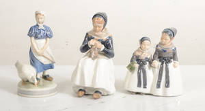 Royal Copenhagen, figurer, porslin 3