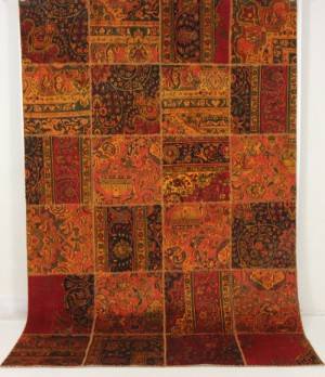 Orientalisk matta, Patchwork 310x205 cm