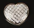 Diamant vedhæng, hjerte Ca. 0.25 ct. 
