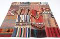 Orientalisk matta, Patchwork, Kelim 200x165 cm