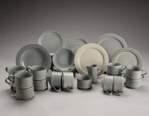 Jens Harald Quistgaard for Bing  Grøndahl. Samling Grå Cordial m.m. 48