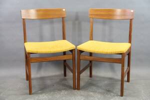 Stolar i teak 1 par