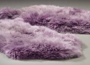 Golden Fleece. Australsk lammeskind. Farve Purple. 2