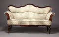 Nyrococo sofa, mahogny