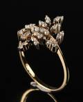 Diamantring ca. 0.40 ct.