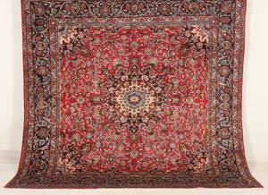 Matta, Mashad, signerad 281x291 cm