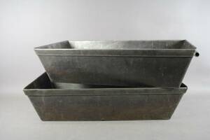 Lådor i metall 2 st