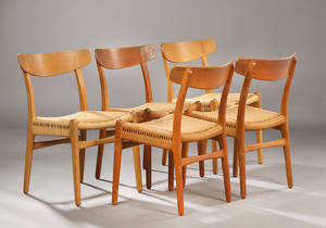 H. J. Wegner. Spisestole, model CH-23 5