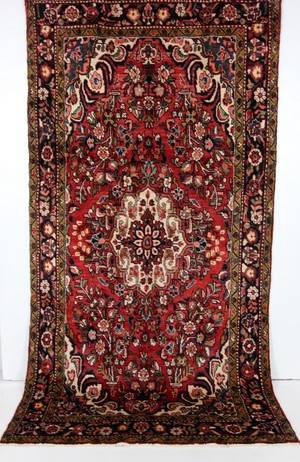 Persisk handknuten matta Borchelu 300x155 